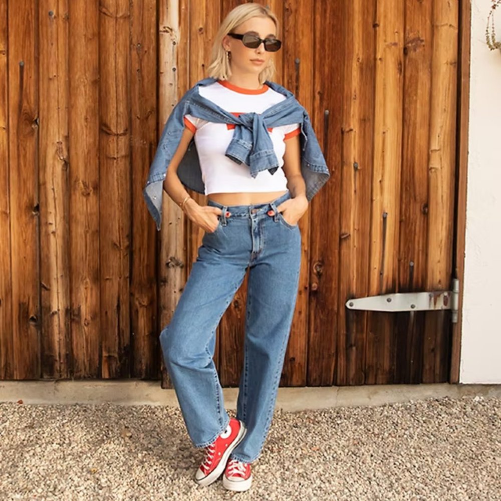 Like new! Levi's Baggy Dad Jeans